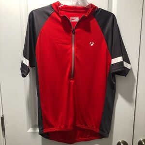Bontrager Red and Gray Cycling Jersey